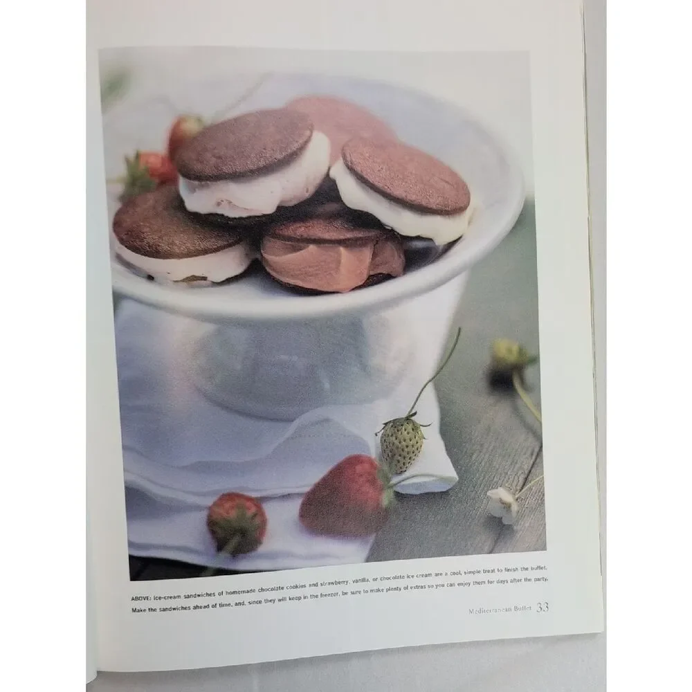 Martha Stewart Great Parties Soft Cover 1st Edition Book Recipes Menus Ideas